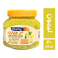 ستاركي كريم صنفرة طبيعي للوجه والجسم بالليمون - 300 جم