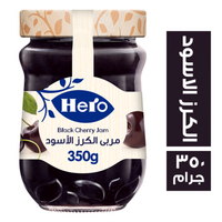 هيرو مربى الكرز الاسود - 350 جم