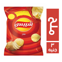 شيبسي بطعم الملح - 3 ج