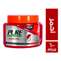 بيور هير جل احمر - 600 جم