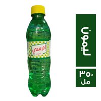 ام سي مشروب غازي بطعم الليمون - 350 مل
