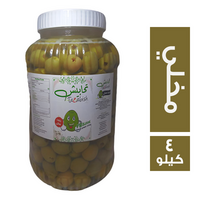 تحابيش زيتون اخضر مخلي - 4 كجم