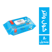 هايجين مناديل مبللة كول واتر - 80 منديل