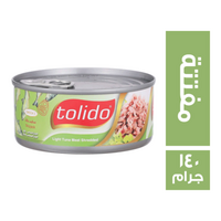 توليدو تونة مفتتة - 140 جم