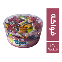 ديدي بون بونبون بطعم الفواكه - 120 قطعة