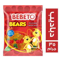 بيبيتو جيلي شكل دباديب - 35 جم