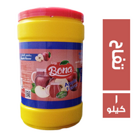 بونا عصير بودر بطعم التفاح - 1 كجم