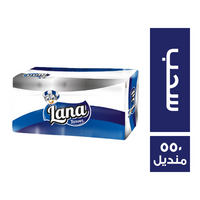 لانا مناديل ناعمة سحب - 550 منديل