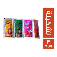 بابا نويل عصير مجفف تشكيلة - 3 جم