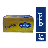 دمياط فارم جبنة شيدر - 400 جم