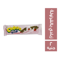 كرودو ويفر مغطى بالشيكولاتة ومحشو زبادي بالفراولة - 2 ج