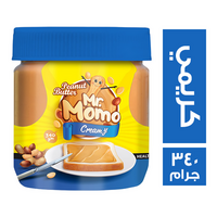 مستر مومو زبدة فول سوداني كريمي - 340 جم