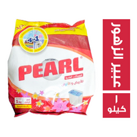 بيرل مسحوق غسيل للغسالات العادية برائحة عبير الزهور - 1 كجم