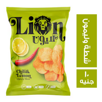 لايون بطاطس بطعم شطة وليمون - 10 ج