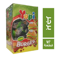 يوبي جيلي سور برجر - 72 قطعة