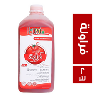 هايدرو فود عصير طبيعي بطعم الفراولة - 2 لتر