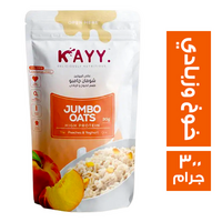 كاي شوفان جامبو عالي البروتين بطعم الخوخ والزبادي - 300 جم