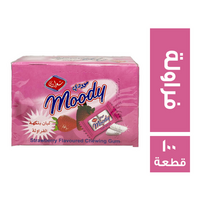 موودى لبان بطعم الفراولة - 50 قرش