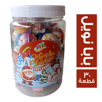 سوفت كاندي شكل بابا نويل - 30 قطعة