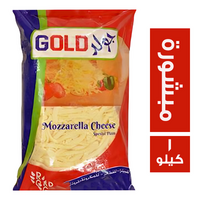 جولد جبنة موزاريلا مبشورة احمر - 1 كجم