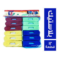 ماجيك مشابك بلاستيك - 12 قطعة