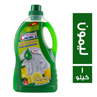 كيميكا سائل تنظيف الاطباق برائحة الليمون - 1 كجم