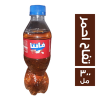 فانتا مشروب غازي بطعم التفاح الاحمر - 300 مل