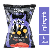 كراش مونستر سناكس بطعم باربكيو - 10 ج