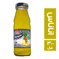 برادايس عصير اناناس زجاج - 300 مل