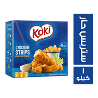 كوكي تشيكن ستربس حار علبة - 1 كجم