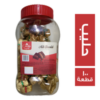 كوفرتينا شيكولاتة بالحليب - 100 قطعة