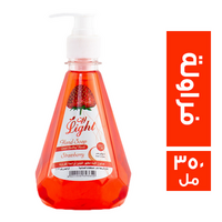 لايت صابون يد و مطهر برائحة الفراولة - 350 مل