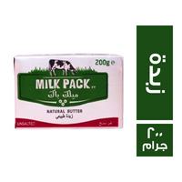 ميلك باك زبدة طبيعي - 200 جم
