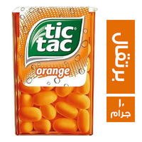تيك تاك لبان بطعم البرتقال - 10 جم