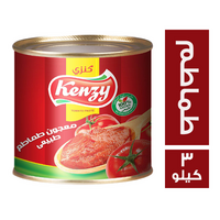 كنزي معجون طماطم طبيعي - 3 كجم