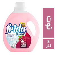 فريدا فلور مطهر ومنظف ارضيات برائحة توت - 4 لتر
