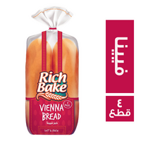 ريتش بيك خبز فينا - 4 قطع