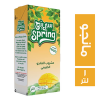 سبرينج عصير مشروب مانجو طبيعي - 1 لتر