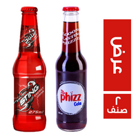 عرض 3 ستينج مشروب طاقة فراولة - 275 مل + 1 ذا ريل فيز مشروب غازي بطعم الكولا - 275 مل