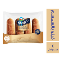 دومتي خبز فينو بالسمسم - 4 قطع