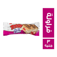 توداي سوفت كيك محشو بمربى وكريمة الفراولة - 3 ج