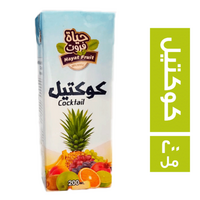 حياة فروت عصير بطعم الكوكتيل - 200 مل