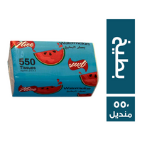 نايس مناديل سحب برائحة البطيخ - 550 منديل