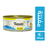 توناتو تونة مفتتة حار - 140 جم