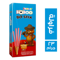 فن داي بو ستيكس اصابع البسكويت المغطاة بالشيكولاتة البيضاء بنكهة الفراولة - 23 جم