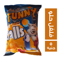 فاني سناكس باف بول بطعم الفلفل الحلو - 5 ج