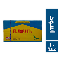 شاي العروسة اسود - 100 فتلة