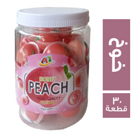 سوفت كاندي شكل خوخ - 30 قطعة