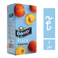 دومتي عصير خوخ - 1 لتر