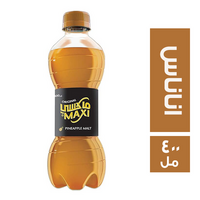 ماكسي الاصلي مشروب غازي بطعم الاناناس - 400 مل